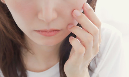 肌が気になる女性