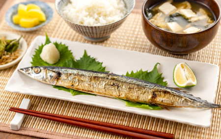 さんまの塩焼き