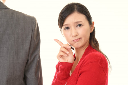 がっかりした女性