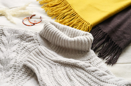 冬のミドルレイヤー