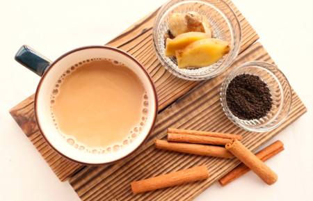 ジンジャーホットミルク