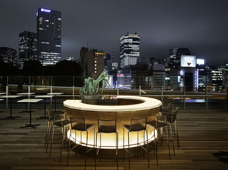 東京ガーデンテラスの中でも最も広大なメインのロケーション