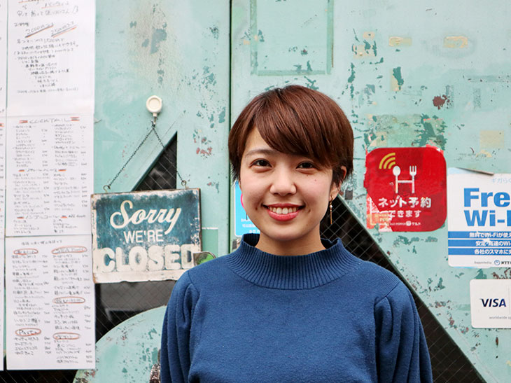 駆け出しの女優・花ちゃん。昨年11月に音楽劇『赤毛のアン』に出演。演劇や音楽といった昔ながらの“シモキタ・カルチャー”が大好きなのだとか