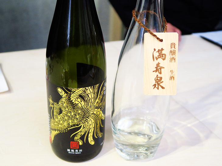 「鳳凰美田」は栃木県の小林酒造の吟醸酒で、甘い味わいの出やすい酒米「愛山」という酒米を100％使用している