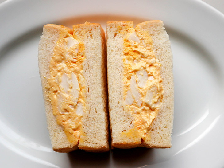 『Wa’s sandwich（ワズ サンドイッチ）』の「煮たまごサンド」500円