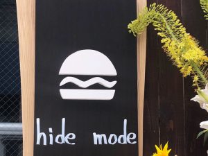 塩ハンバーガー×創作フレンチ　ハイド　モード（hide mode）