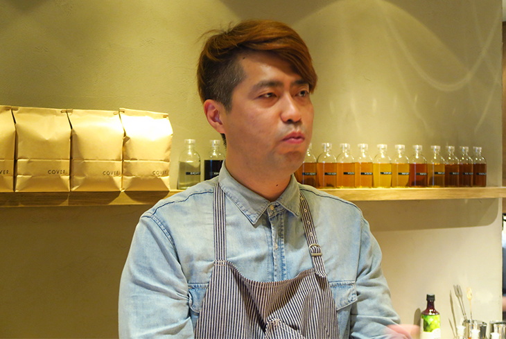 李 尚勲（イ サンフン）さんは、ソウルの5つ星ホテルでフレンチを学び、2006年に来日。フレンチと韓国料理の融合を得意とする