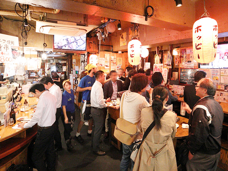 上野アメヤ横丁のセンベロ名店はしご酒 初心者でも入りやすい立ち