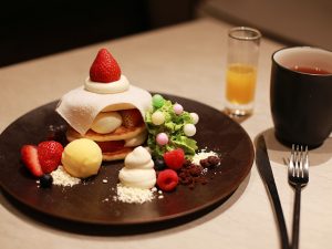 「和のクリスマスパンケーキ」2,000円（税金込、サービス料12％別）