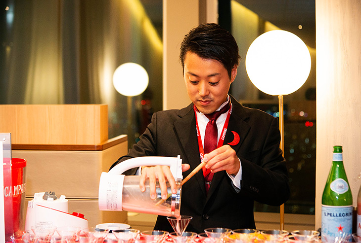 優勝者の小川尚人さん。アジア大会は2019年1月ミラノで開催