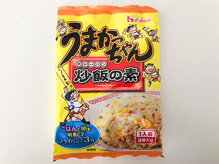ハウス食品　うまかっちゃん　炒飯の素　とんこつ味（3袋入り×2個）620円
