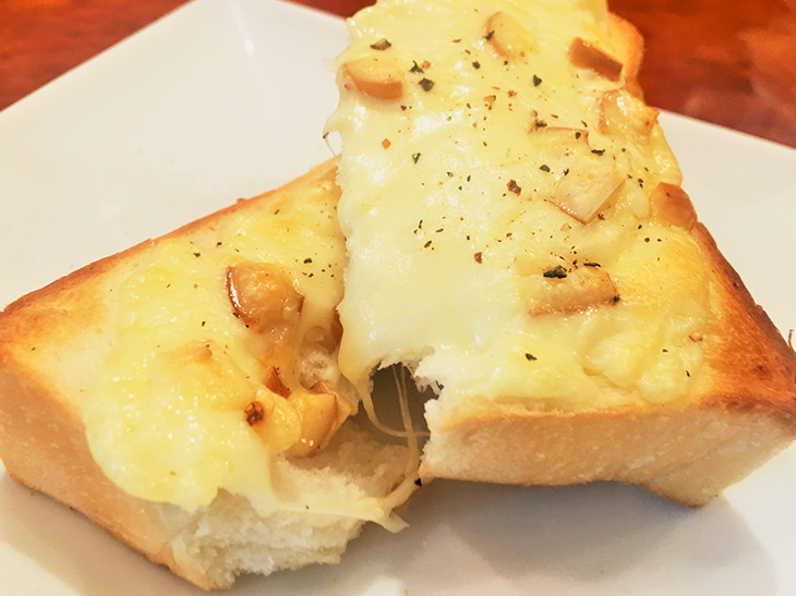 チーズトースト（600円）