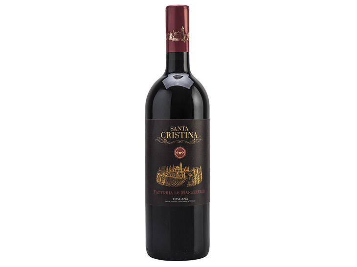 こちらの濃厚な「ファットリア・レ・マエストレット／サンタ・クリスティーナ」は、渋味が穏やかで果実味もしっかり感じられる、バランスの良いワインです。