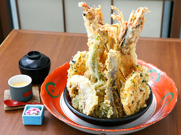 ガッツリ食べたい 東京の絶品デカ盛り 天丼 5選 食楽web