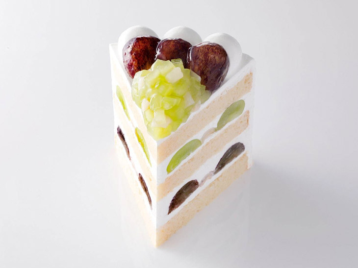 1切れ3000円 新エクストラスーパーグレープショートケーキ がホテルニューオータニに登場 食楽web