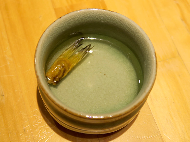 ハタハタは鶴岡の郷土食材のひとつ。茹でて味わう「湯上げ」が郷土料理となっている