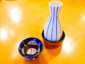 「大関」の熱燗1燗350円