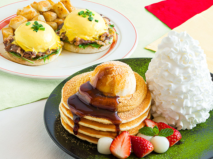 パンケーキでおなじみ Eggs N Things の新メニュー Sukiyakiベネディクト とは 食楽web