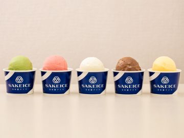 どんな味？ 日本酒入りアイス専門店『SAKEICE』が浅草にオープン