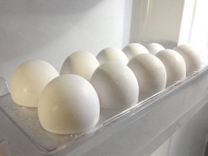 冷蔵庫の卵入れはドア側に設置されていることが多い