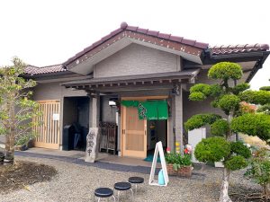 平屋の日本家屋で風情があります