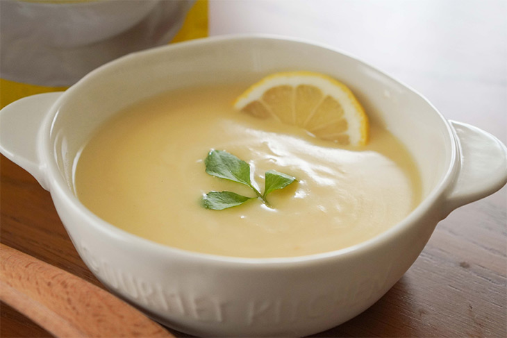 「レモンクリームスープ」は1人前160gで86kcal