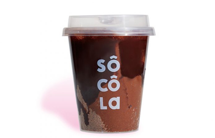 『濃厚チョコレート専門店SOCOLA』の「ソコラスムージー」500円
