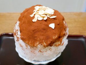 ピーナッツバターかき氷　980円（税抜）