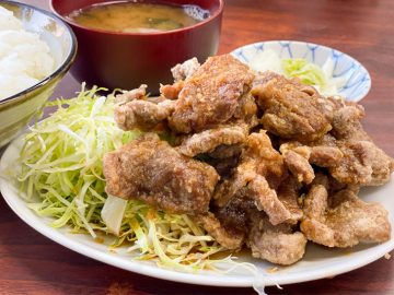 東京最強の定食の一つ「ブタカラ定食」を荻窪『ことぶき食堂』で食べてきた！