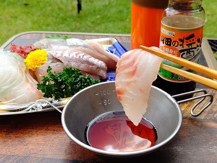 淡泊な魚も「山田の醤油」で美味しさがぐっと引き立つ
