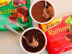 【食べ比べ】冬限定チョコ「ラミー」＆「バッカス」のアイスはどっちが旨い？