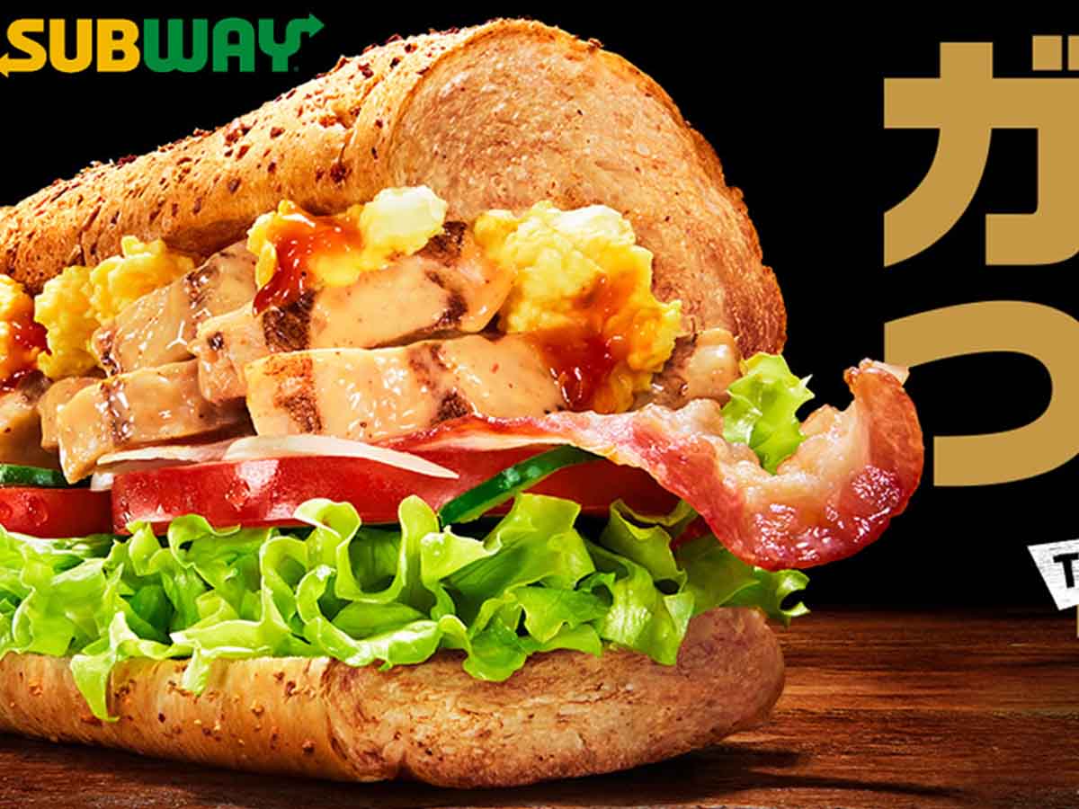 サブウェイ史上最重量級のサンドイッチ「THE ワイルドクラブハウス」が出た！