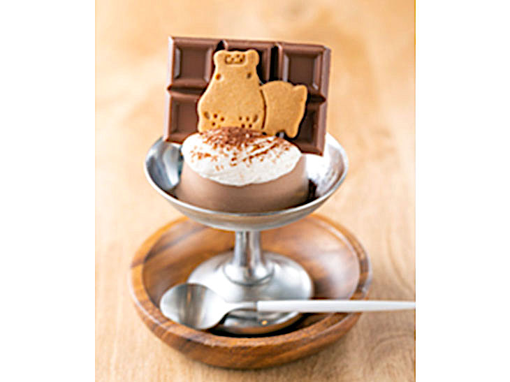 「チョコレート皿プリン」600円