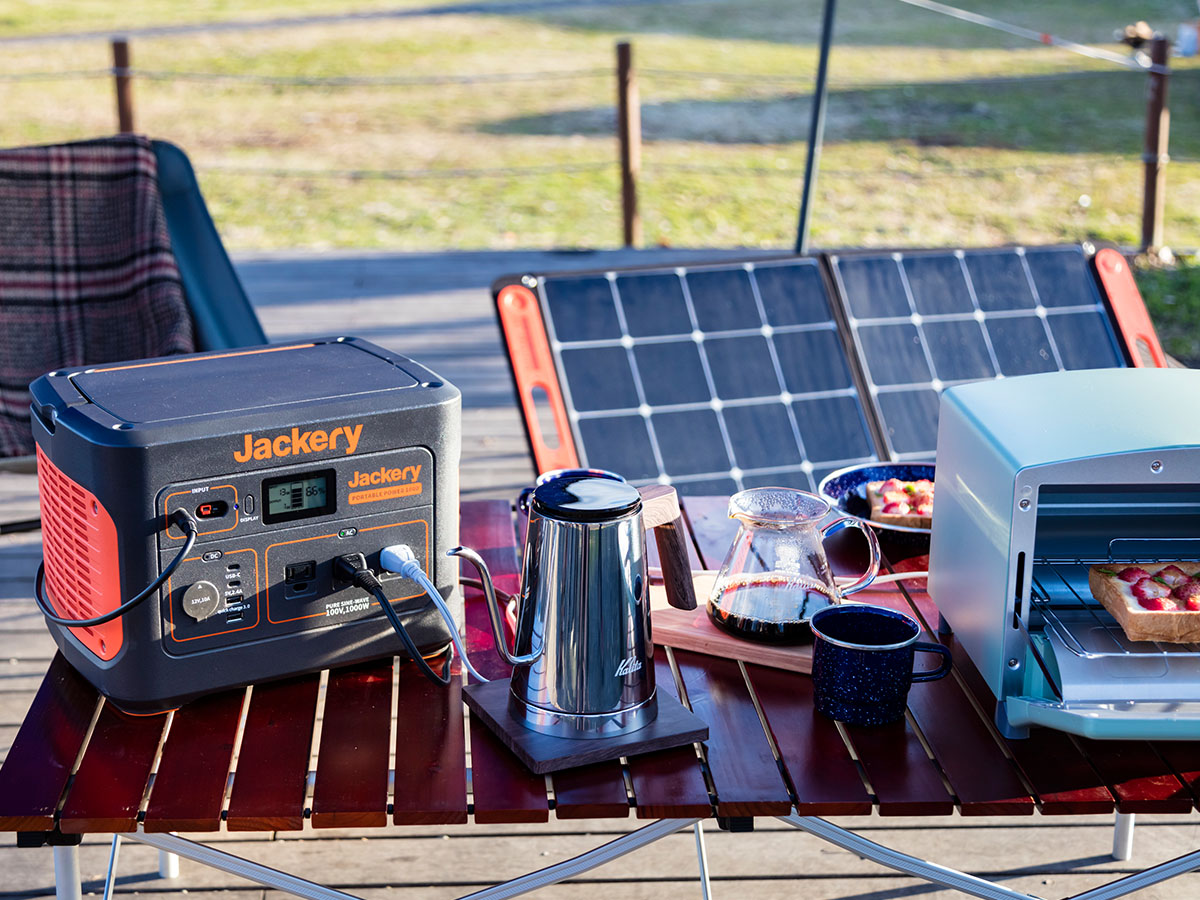 Jackery ポータブル電源 1000 キャンプ 車中泊