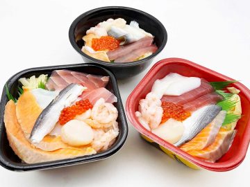 テイクアウト海鮮丼で一番旨いのはどこ？ 「丼丸」、「魚丼」、「大漁丼家」の海鮮丼を食べ比べてみた！