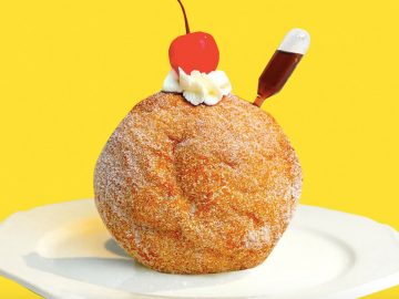 大阪のレトロ喫茶『千成屋珈琲本店』のふわとろすぎる生ドーナツ「ボンボローニ」って何だ？