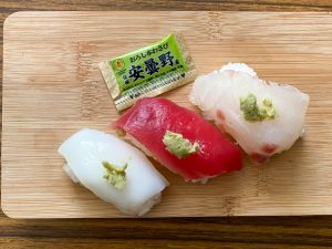 『成城石井』で、無料でもらえるワサビは、「金印 信州安曇産 おろし本わさび」