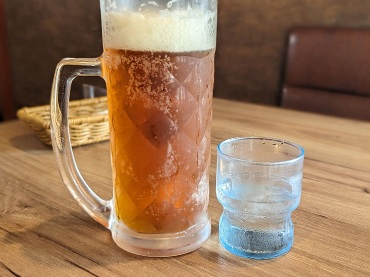 「ドンキーハウスビール＜樽生＞セット」大　1000円（税込）