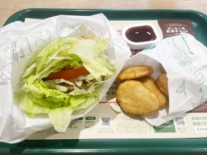 菜摘シリーズと組み合わせたいのは「チキンナゲット」