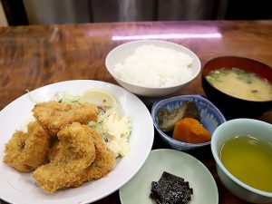 「ハモフライ定食」860円