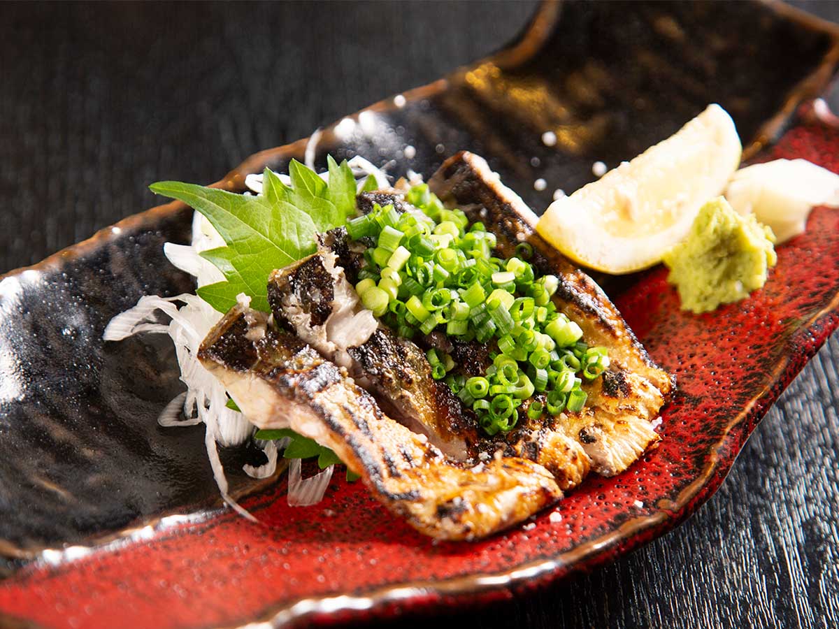 人気No.2の「鯖の塩たたき(税込1078円)」