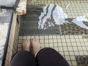 冷房で足先は冷えがちなのでとても心地よかったです