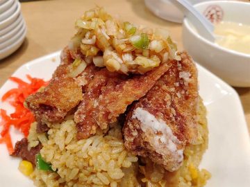 大阪王将の2店舗でしか食べられない幻の「ザンギカレー炒飯」を食べてきた！