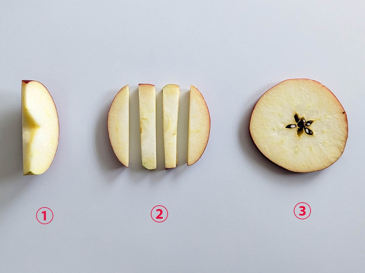 【クイズ】旬の「りんご」が一番おいしくなる切り方はどれ？ 