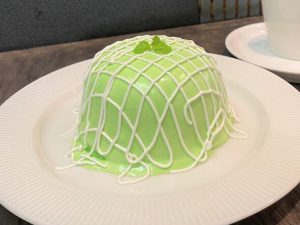 「メロンパンケーキとホットコーヒーのセット」2000円（数量限定） ※出店期間：10月23日、24日 ［食楽web］