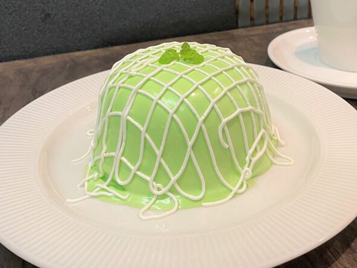 「メロンパンケーキとホットコーヒーのセット」2000円（数量限定） ※出店期間：10月23日、24日 ［食楽web］