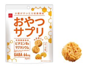 GABA64mg配合（※1袋32g当たり）。栄養機能食品ビタミンB6、マグネシウム、内容量：32g、価格：オープン価格