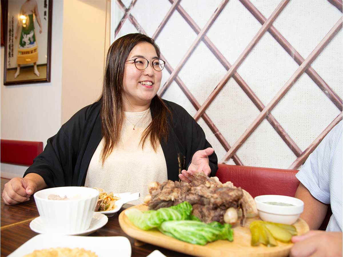 医療的観点からも食を語るサラさん