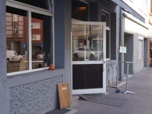 ドイツ・フランクフルトの『無垢』本店の外観