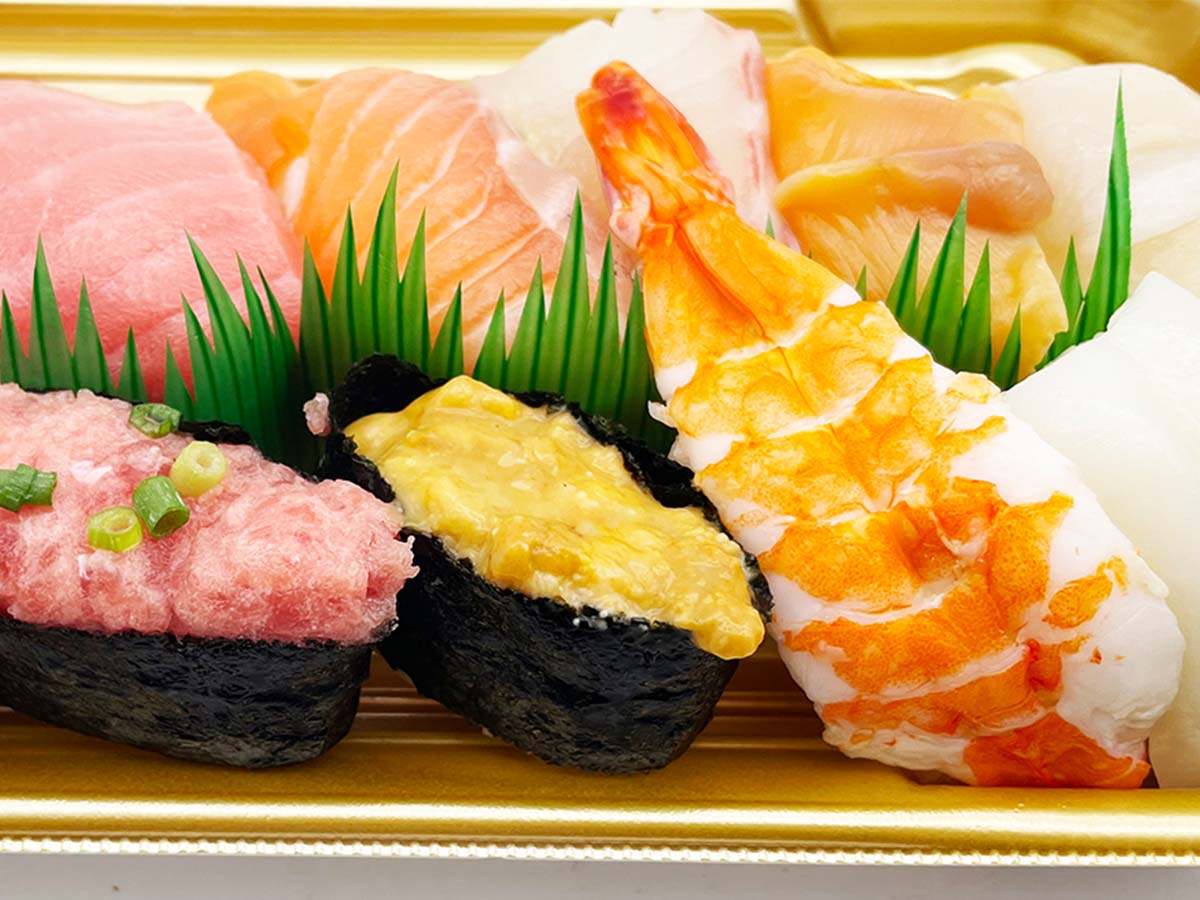 『ナカムラ水産』の「にぎり寿司」1000円